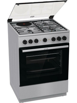 Gorenje GK6B41XD Κουζίνα Ηλεκτρική 71lt με Εστίες Αερίου & Ρεύματος 60cm