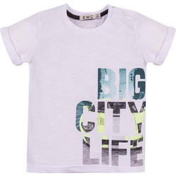 EMC Παιδικό T-Shirt Κοντομάνικο Λευκό BX2053206031