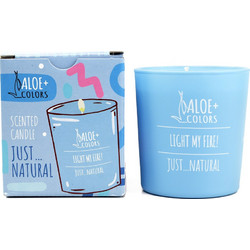 ALOE COLORS - JUST NATURAL Scented Candle