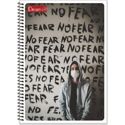 Τετράδιο σπιράλ Dream 17x25cm No Fear 1θέμα 60σελίδες