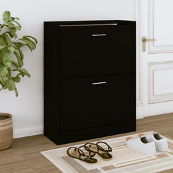 vidaXL Παπουτσοθήκη Ξύλινη Μ63xΠ24xΥ81cm 342558