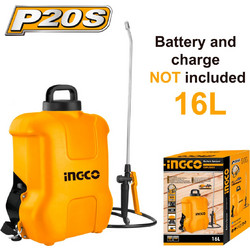 Ingco CSPLI2001 Solo Ψεκαστήρας Πλάτης Μπαταρίας 16lt