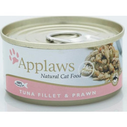 Applaws Adult with Tuna Fillet & Prawn in Broth 156gr