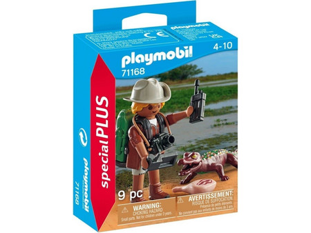Playmobil Special Plus Εξερευνητής με Αλιγάτορα για 4-10 Ετών 71168