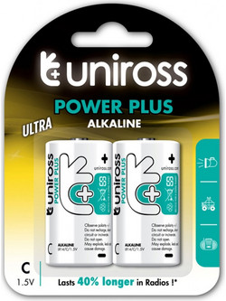 Uniross Power Plus LR14 C 2τμχ