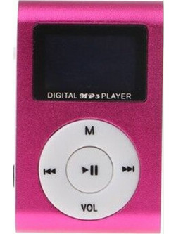 Mini MP3 Player 32GB Ροζ