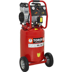 Toros 40127 Κομπρεσέρ Αέρος Μονοφασικό 50lt 2hp