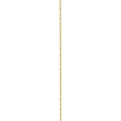 Αλυσίδα θήτα χρυσή 9Κ 50cm 1.1mm