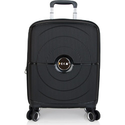 RCM 140 Βαλίτσα Καμπίνας 55x40x20cm με 4 Ρόδες Μαύρη