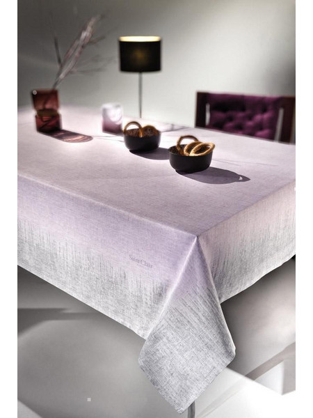 Τραπεζομάντηλο 145x145cm Saint Clair - 1021 Lilac Silver