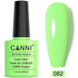 Canni 082 Milk Green Ημιμόνιμο Βερνίκι Νυχιών 7.3ml
