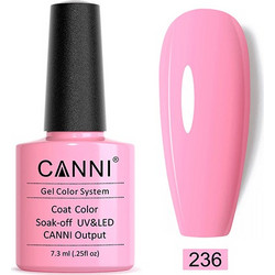 Canni 236 Young Pink Ημιμόνιμο Βερνίκι Νυχιών 7.3ml