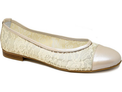 Bigshoes GA1142-15 Μπαλαρίνα Εκρού