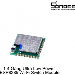 GloboStar 80111 SONOFF PSF-B-2C ESP8285 Wi-Fi 2.4GHz Switch Module 2 Way
