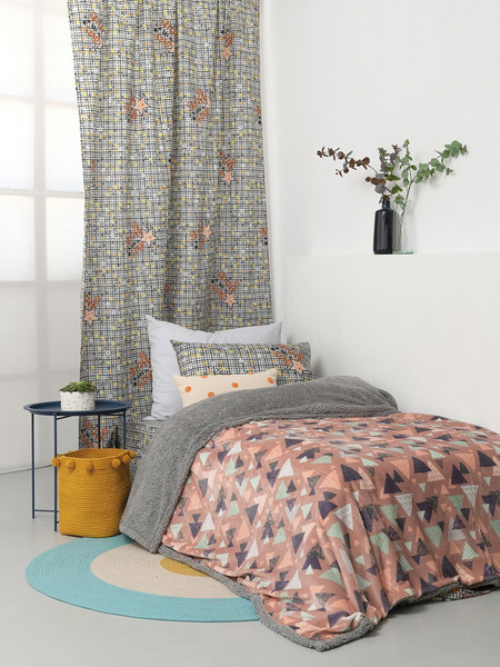 Κουβερτα Ημιδιπλη 160X220 Blake Pink - Palamaiki Home