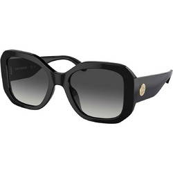 Tory Burch 7183U 17098G Γυναικεία Γυαλιά Ηλίου Τετράγωνα Κοκάλινα Μαύρα με Μαύρο Degradee Φακό