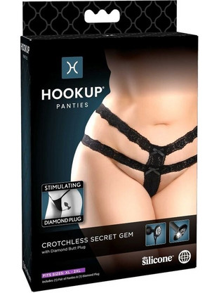 Crotchless Secret Gem +Size
