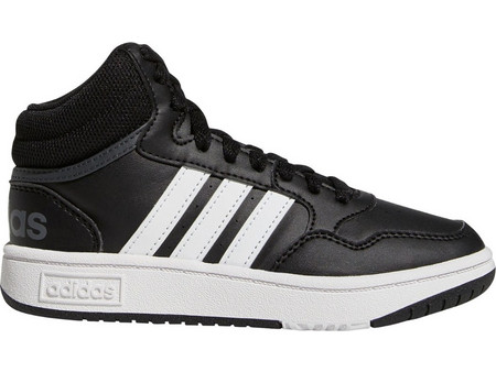 Adidas Hoops 3.0 Παιδικά Sneakers Μποτάκια Μαύρα GW0402