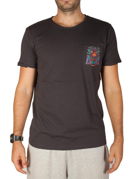 Sublevel Pocket T-shirt Dark Grey Z20862-DGR