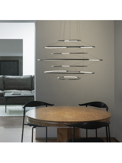 Nemo Lighting DRP LNN 52 Κρεμαστό Φωτιστικό Οροφής Πολύφωτο LED