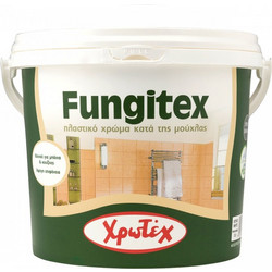 Χρωτέχ Fungitex Eco Οικολογικό Πλαστικό Χρώμα Εσωτερικού Χώρου Λευκό 9lt