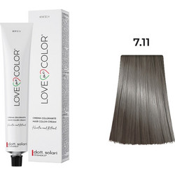 Dott. Solari Love Me+ Color 7.11 Ξανθό Σαντρέ Έντονο Μόνιμη Βαφή Μαλλιών 100ml