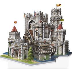 Puzzle Wrebbit 3D Puzzle King Arthur's Camelot 3D 865 Κομμάτια