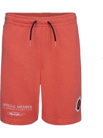 Jordan Mj Flight Mvp Αθλητική Παιδική Βερμούδα Κόκκινη 95C340-N5L