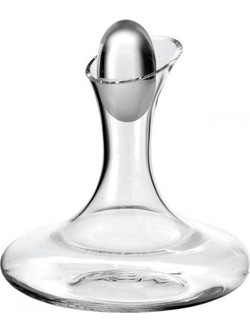 Καράφα Με Πώμα Cheers 066512L 1,3Lt Clear-Silver Leonardo Γυαλί