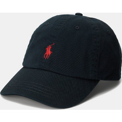 Polo Ralph Lauren Ανδρικό Καπέλο Jockey Υφασμάτινο Μαύρο 710548524-012