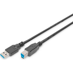 Digitus USB cable type A-B V.3.0 1.80 m AK-300115-018-S