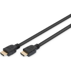 Digitus Καλώδιο HDMI 2.1 HDMI Male to HDMI Male 2m Black AK-330124-020-S