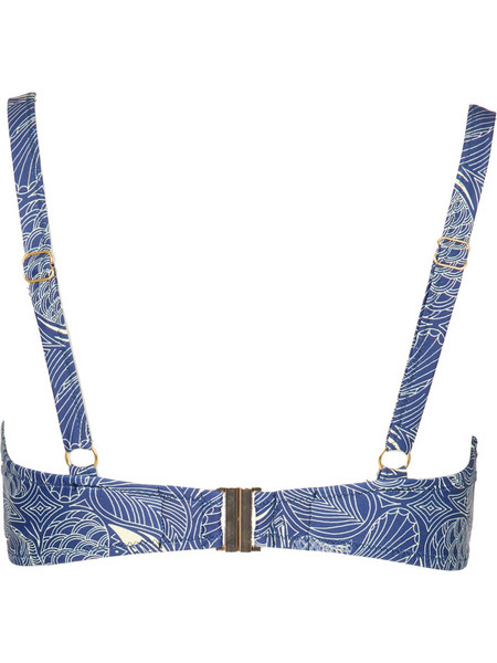 Solano Bikini Top Μπουστάκι με Ενίσχυση Μπλε 20-1420D