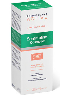 Somatoline Cosmetic Active Post Sport Ξηρό Λάδι Σώματος για Σύσφιξη 125ml