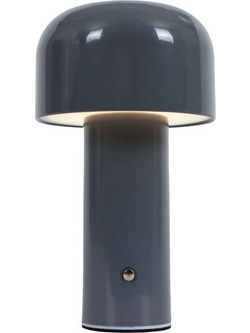 InLight 3036 Πορτατίφ Αφής LED με Μπαταρία Γκρι Φ12.5xΥ21cm