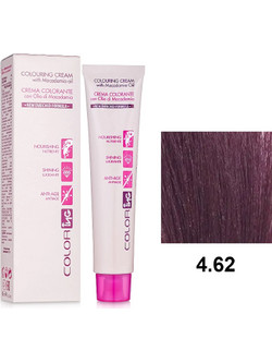 ING Colouring Cream 4.62 Καστανό Κόκκινο Ιριζέ Μόνιμη Βαφή Μαλλιών 100ml