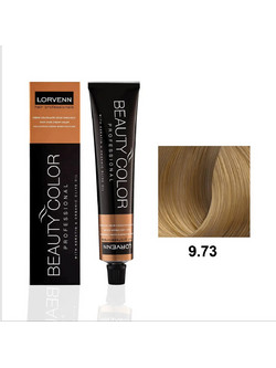 Lorvenn Beauty Color 9.73 Ξανθό Πολύ Ανοιχτό Tobacco Μόνιμη Βαφή Μαλλιών 70ml