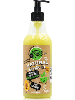 Natura Siberica Planeta Organica Green Tea & Golden Papaya Natural Αφρόλουτρο σε Gel 500ml