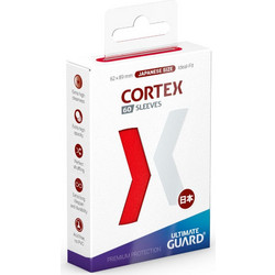 Ultimate Guard Cortex Sleeves Japanese Size Red (60)