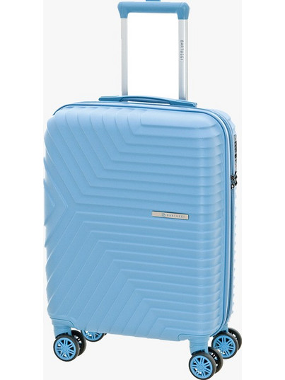 Bartuggi 712-80129.51 Βαλίτσα Καμπίνας 55x40x24cm με 4 Ρόδες Γαλάζια