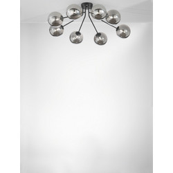 LUCE Κρεμαστό Φωτιστικό Οροφής G9 Μαύρο 8031414888641