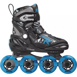 Roces Moody Boy Tif Jr Inline Rollers Παιδικά Μαύρα Μπλε 400855-01