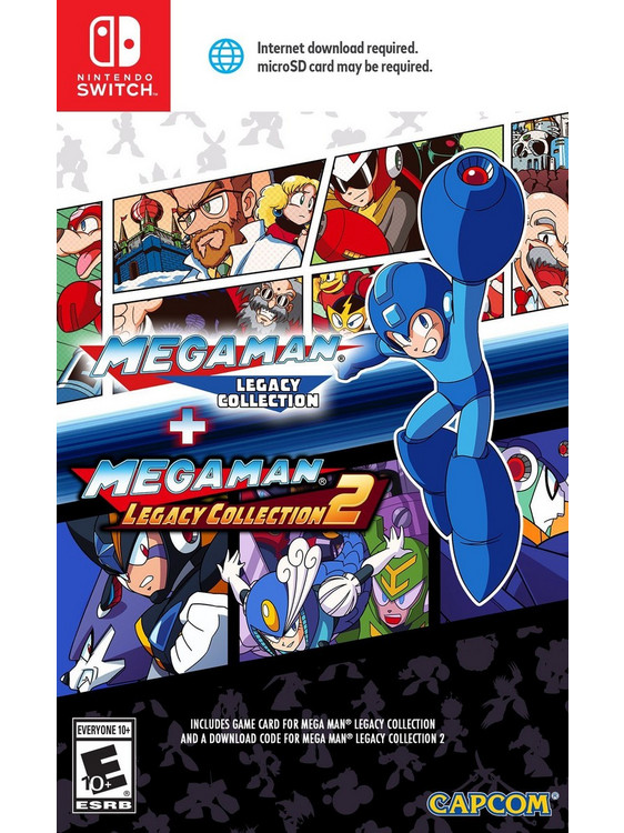 MegaMan Legacy Collection 1 & 2 Nintendo Switch
