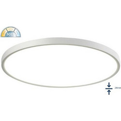 Φωτιστικό Κουζίνα Πλαφονιέρα LED 32W 3CCT Στρογγυλό Λευκό