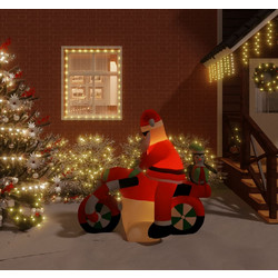 Άγιος Βασίλης Φουσκωτός Χριστουγεννιάτικος με LED 156 εκ. 345303
