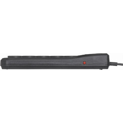 Activejet black power strip with cord ACJ COMBO 5G/3M/BEZP. AUTO/CZ