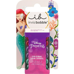 Invisibobble Original Hair Spiral Disney Princess Ariel 6 τεμάχια