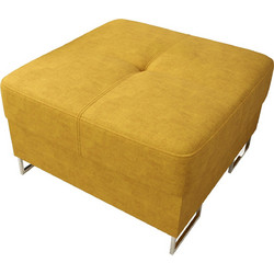 Πουφ Gelito plus-Kitrino-70 x 70 x45