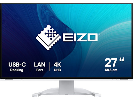 Eizo FlexScan EV2740X-WT IPS Monitor 27" 3840x2160 4K UHD 60Hz 5ms