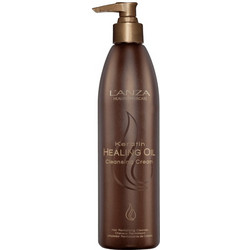 Lanza Keratin Healing Oil Cleansing Κρέμα Φορμαρίσματος Μαλλιών 300ml